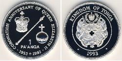 1 Paanga Tonga Silber 