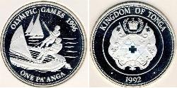 1 Paanga Tonga Silber 