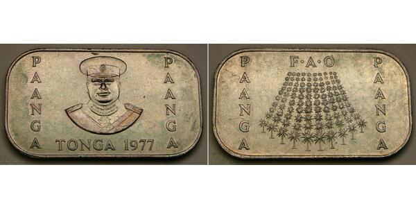 1 Paanga Tonga Silver 