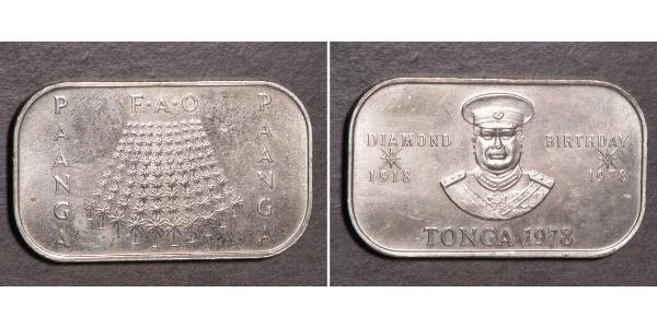 1 Paanga Tonga 銀 