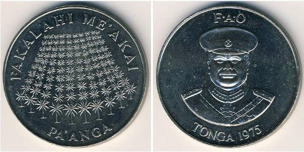1 Paanga Tonga 銅/镍 