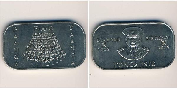 1 Paanga Tonga 銅/镍 