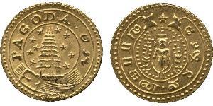 1 Pagoda Britische Ostindien-Kompanie (1757-1858) Gold 