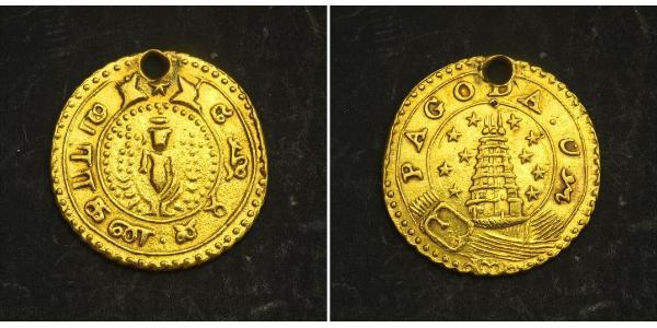 1 Pagoda Britische Ostindien-Kompanie (1757-1858) Gold 
