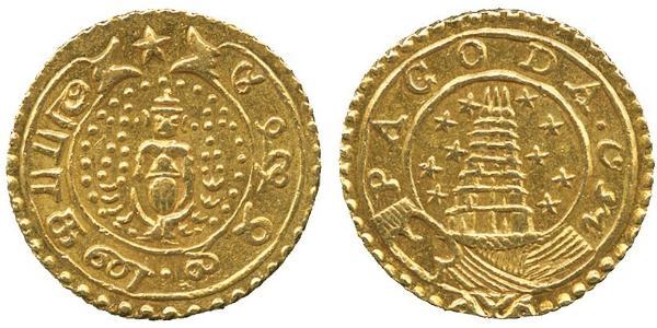 1 Pagoda Compagnie anglaise des Indes orientales (1757-1858) Or 