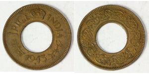 1 Paisa British Raj (1858-1947) Bronze 