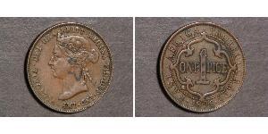 1 Paisa East Africa Bronze Victoria (1819 - 1901)