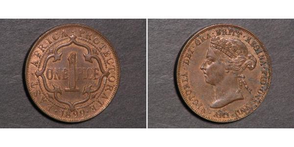 1 Paisa Africa orientale Bronzo Vittoria (1819 - 1901)