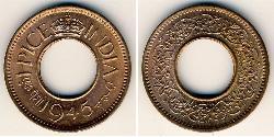 1 Paisa 英属印度 (1858 - 1947) 青铜 