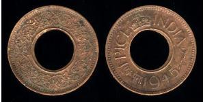 1 Paisa 英属印度 (1858 - 1947) 青铜 