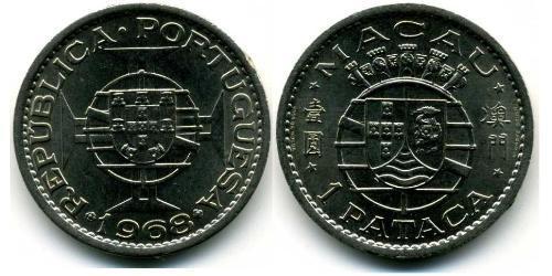 1 Pataca Portugal / Macau (1862 - 1999) Nickel 