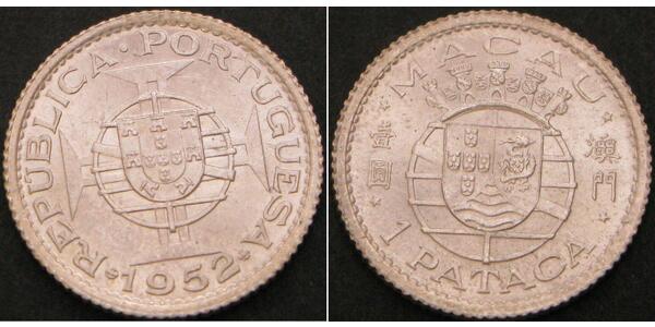 1 Pataca Macao (1862 - 1999) Silber/Nickel 