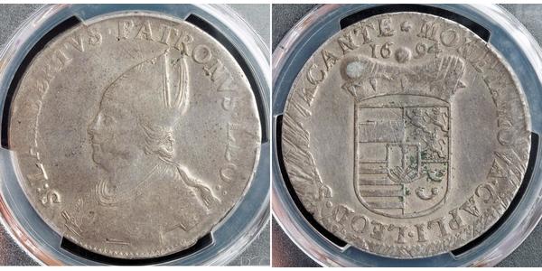1 Patagon Belgium Silver 