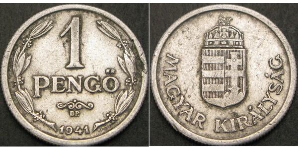 1 Pengo Hungría (1989 - ) Aluminio 