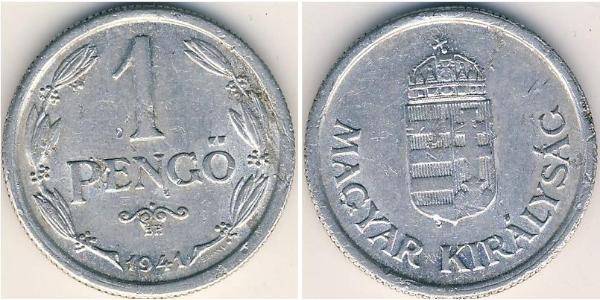 1 Pengo Hungría (1989 - ) Aluminio 