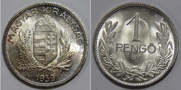1 Pengo Hungary (1989 - ) Silver 