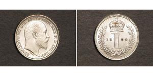 1 Penny Royaume-Uni Argent Édouard VII (1841-1910)