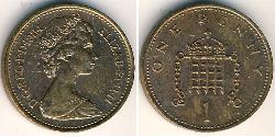 1 Penny Reino Unido Bronce 