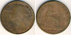 1 Penny Reino Unido Bronce 