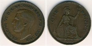 1 Penny Reino Unido Bronce 