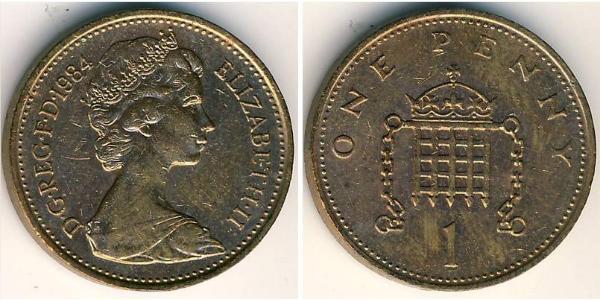 1 Penny Reino Unido Bronce 