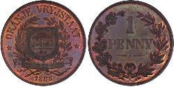 1 Penny Sudáfrica Bronce 