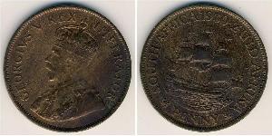 1 Penny Sudáfrica Bronce 
