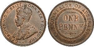 1 Penny Australia (1788 - 1939) Bronze George V of the United Kingdom (1865-1936)