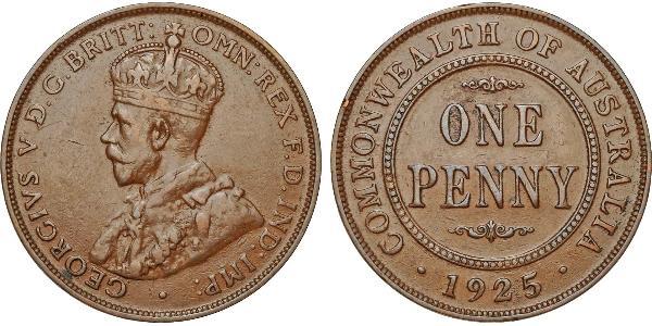 1 Penny Australien (1788 - 1939) Bronze George V (1865-1936)