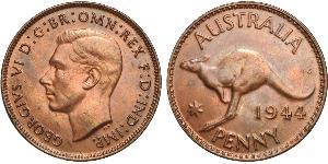 1 Penny Australien (1939 - ) Bronze Georg VI (1895-1952)