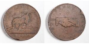 1 Penny British West Africa (1780 - 1960) / Sierra Leone Bronze 