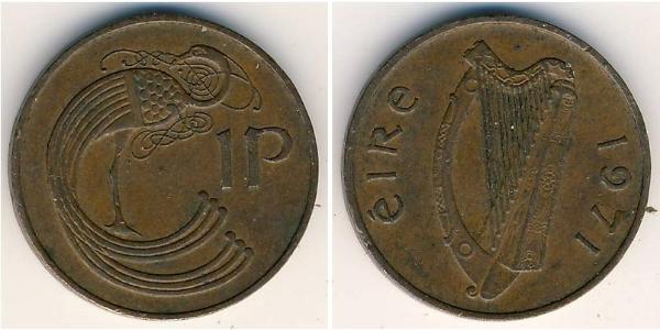 1 Penny Ireland (1922 - ) Bronze 