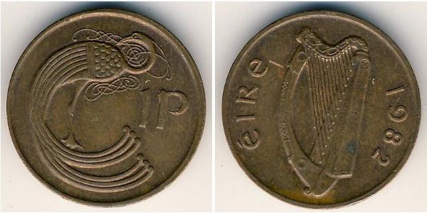 1 Penny Ireland (1922 - ) Bronze 