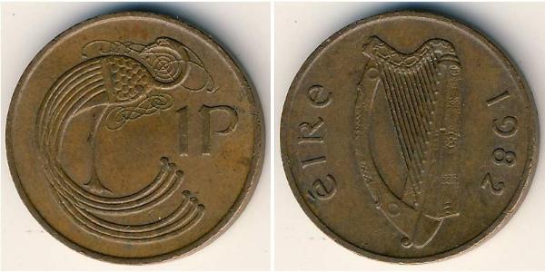1 Penny Ireland (1922 - ) Bronze 