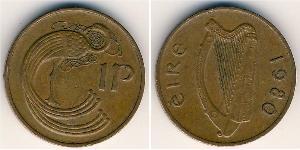 1 Penny Irland (1922 - ) Bronze 