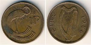 1 Penny Irlande (1922 - ) Bronze 