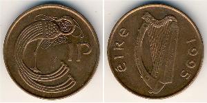 1 Penny Irlande (1922 - ) Bronze 