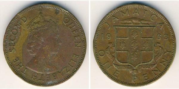 1 Penny Jamaica (1962 - ) Bronze 