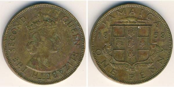 1 Penny Jamaica (1962 - ) Bronze 