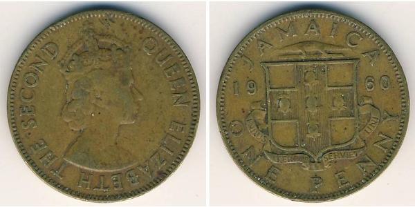 1 Penny Jamaica (1962 - ) Bronze 
