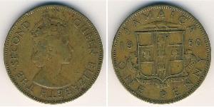 1 Penny Jamaika (1962 - ) Bronze 