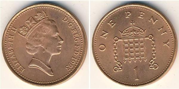 1 Penny Royaume-Uni Bronze 