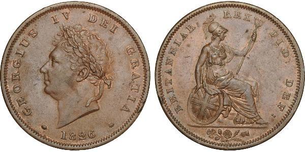 1 Penny Royaume-Uni de Grande-Bretagne et d