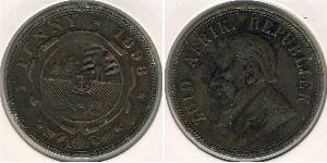 1 Penny South Africa Bronze Paul Kruger (1825 - 1904)