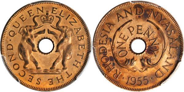1 Penny Southern Rhodesia (1923-1980) Bronze 