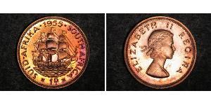 1 Penny Südafrika Bronze Elizabeth II (1926-2022)