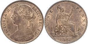 1 Penny Vereinigtes Königreich Bronze 