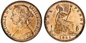 1 Penny Vereinigtes Königreich Bronze 