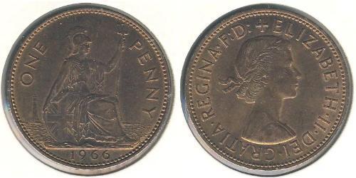 1 Penny Vereinigtes Königreich Bronze 