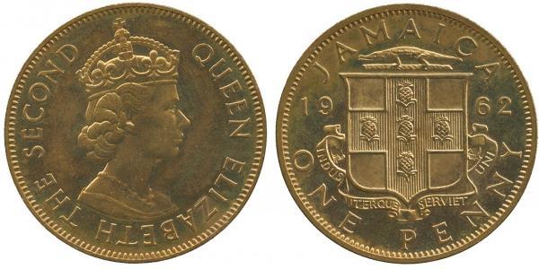 1 Penny Giamaica (1962 - ) Bronzo 